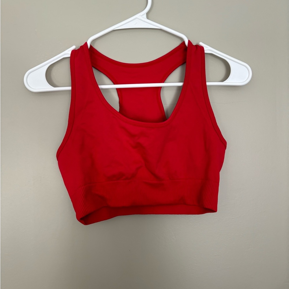 Red work out set